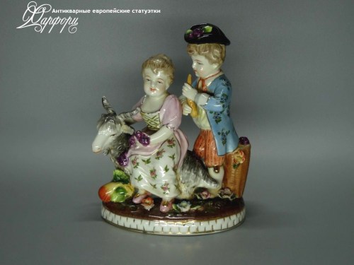 Купить фарфоровые статуэтки Gotha, Летняя мелодия, Германия